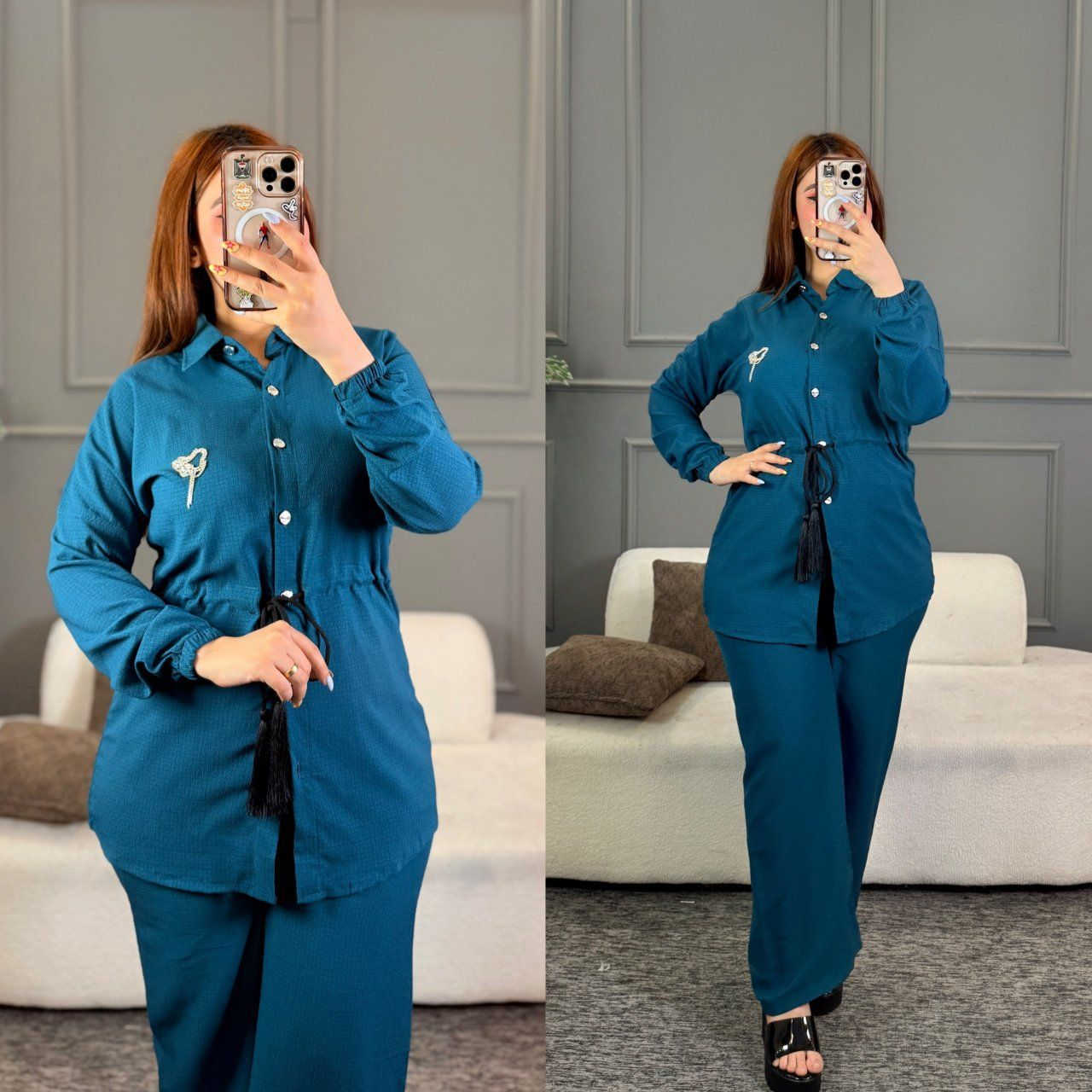 سوت نسائي ربطة خصر ودكم 😍

الخامه ماربل كلنكس بارده اصلي  💯

القياسات L - XL - XXL
سعر الدرزن 12 قطعه 122 الف  
سعر القطعه مفرد  12 الف
توصيل كافه المحافظات 4 
مخازن كربلاء


**إذا كنت صاحب هذا الإعلان وتريد حذفه لأي سبب، رجاءا أرسل رسالة إلى الدعم الفني**