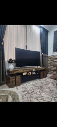 بلازما جنرال مع ميز حجم ٦٥ مقوس انترنيت مستخدمه شهرين فقط سعر ٣٢٥ مع م...