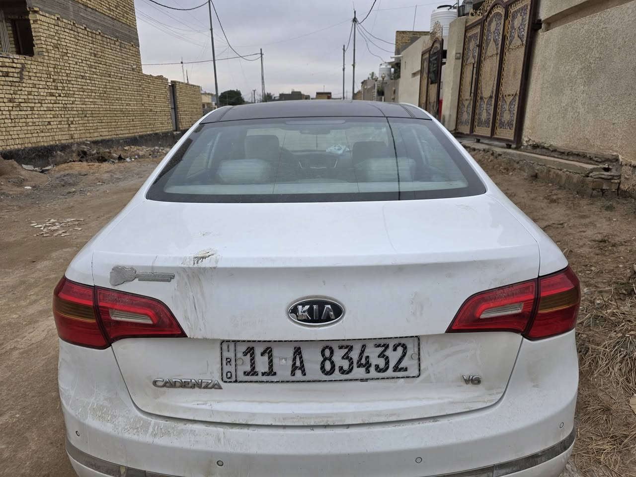 السلام عليكم     كيا كادنزا 2011 خليجي Vip فول للبيع رقم بغداد بأسمي الرقم الانكليزي تفاصيل السياره كما موضح بالسونار السعر ب ١٣٠ وبيها مجال للاستفسار الاتصال ع الرقم ***********

