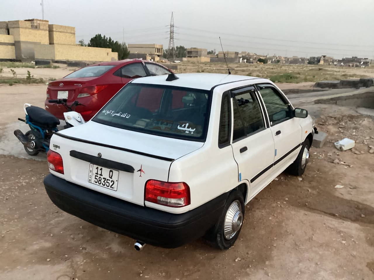 السلام عليكم سياره سايبه ٢٠١٢ كير مكينه جيد جدا شواصي حلوات رقم بغداد نكليزي  سياره حلوه وناشفه مكاني كربلاء السعر ٢٩ وبيه مجال رقم الهاتف***********
