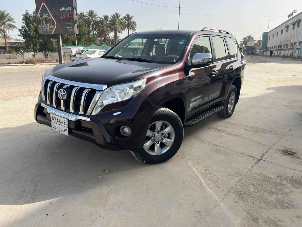 برادو للبيع موديل 2013 بيه قطعتين صبغ فقط مكينه 4 سلندر سياره جديده وحلوه احلى من الصوره بيع ومراوس حسب القناعه السعر 200 وبيه مجال مكاني الحله الحمزه الغربي للستفسار على رقم الهاتف ***********
