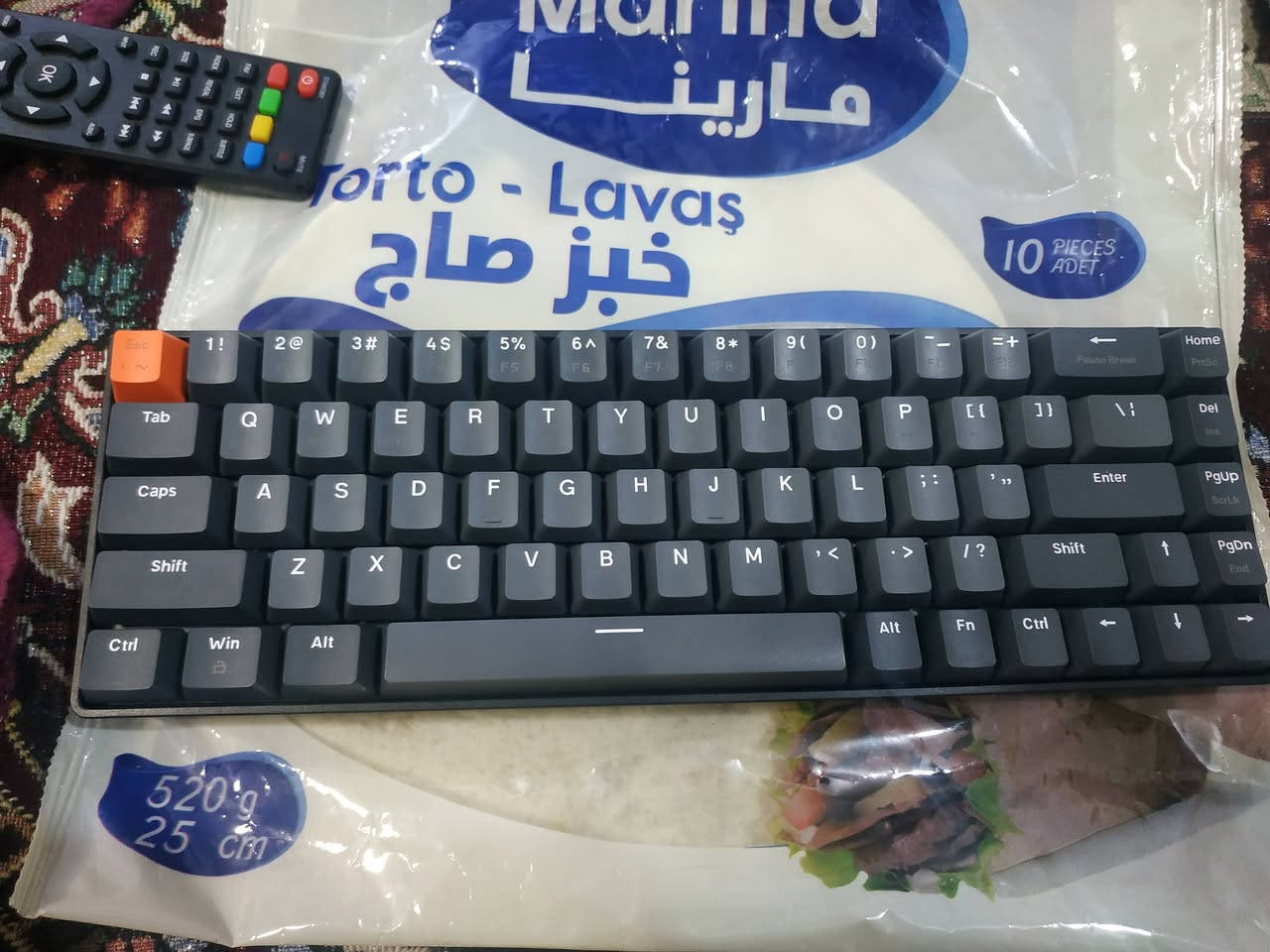 كيبور اصلى ميكانيكال واير ليس جديد
سعر 45 مع توصيل قفل بدون معملة


**إذا كنت صاحب هذا الإعلان وتريد حذفه لأي سبب، رجاءا أرسل رسالة إلى الدعم الفني**