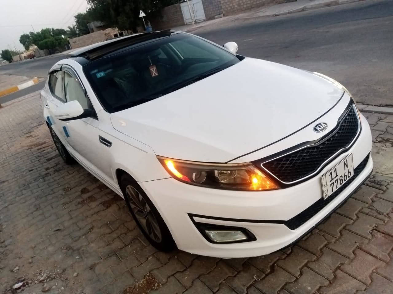 سلام عليكم من رخصت لادمن المحترم
للبيع اوبتما وارد امريكي موديل 2015
سياره كفاله عامه عده ربع جاملغ بلعراق 
يعني دخول من امريكه كلين فول موصفات بنو راما 4 بصمات كشن كهربا جلد كشانه تبريد تدفاه سياره فول فول بغداد نكليزي ماشيه 140 مشي حقيقي سعرها 130 وبيها مجال بسيط سياره ع ايدي جاهزه حداديه كير محرك كله مكفول محرك 2400 مكاني الانبار الفلوجه الكورنيش
للستفسار ***********
***********
