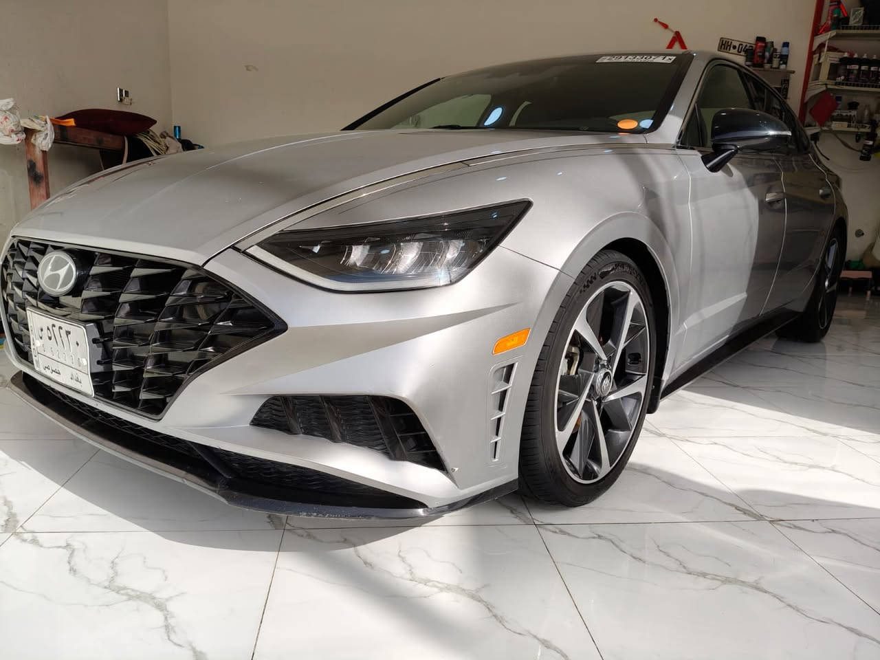 سلام عليكم سوناتا ٢٠٢١تقرير تعمل وتسير كفاله هنا بلعراق صار بيه طخه بجاملغ الامامي الايمن طخه بسيطه كلش السياره بدون ايرباك كفاله ماعده الطخه رقم بغداد معوقين ***********
