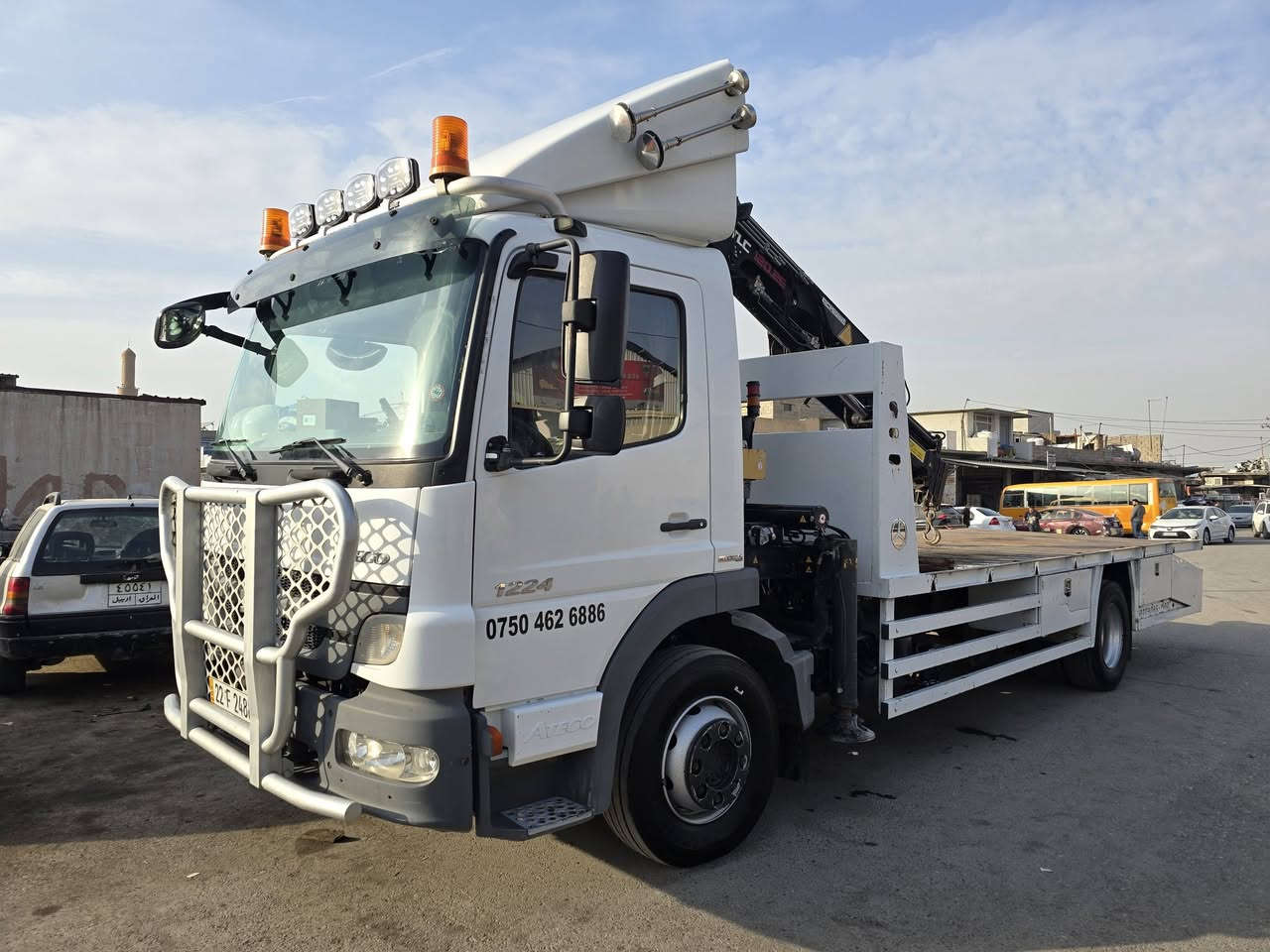 ئه تيكو 2010كرين ريمونت شه غال5,5طن 3سلايت سياره فول مواسفات كاميره ته له فون فول فول سه نه وي 2030 هه زه نوي سعر 450$
***********
***********
