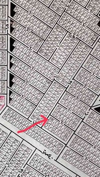 لبيع نص قطع 125متر مربعة او 62متر  شارع 15 موقع مميز  🔵الخدمات ماء 💦 ك...