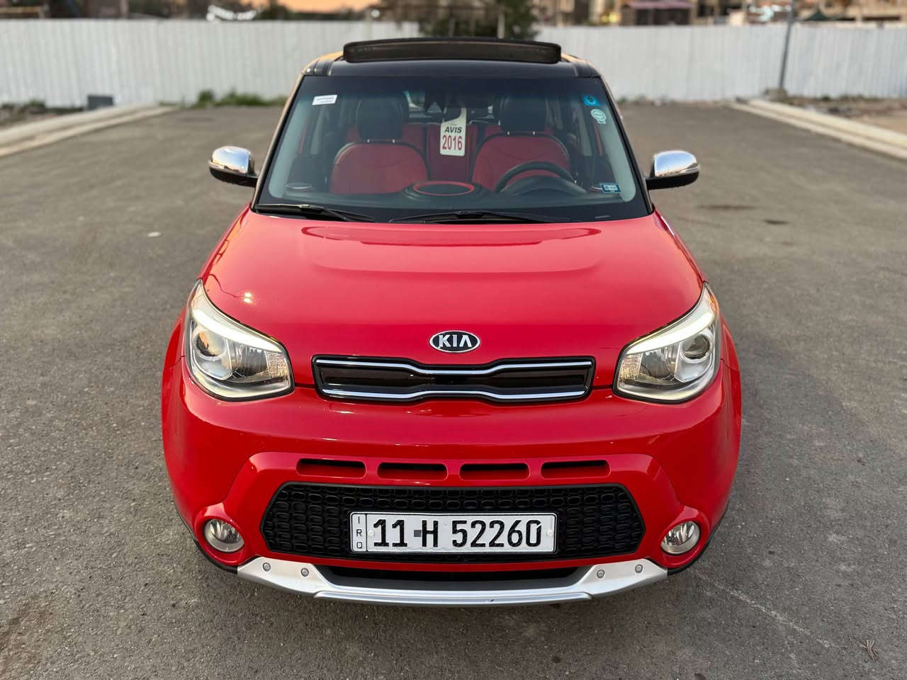 ❤️❤️❤️❤️❤️❤️❤️❤️❤️❤️❤️❤️
كيا سول بلاس GT LiNe موديل 2016 
فول الفول 
سقف بانوراما 
كشنات جلد احمر و اسود بلادي ( تدفئه - تبريد امامي و خلفي - كهرباء )
بكلايت ليد شمعه 
لايت ليد و عدسه زينون اصلي 
سستم صوت انفنتي دمام امامي و خلفي امبلي فاير 
اناره ليد دسكو لايت متغير 10 الوان اصلي بالسماعات 
رادار امامي و خلفي و تحديد مسار الطرق 
توقف ذاتي 
مرأه عاكسه لضوء 
شاشه كبيره نفكيشن مع كامره 
تبريد شاشه منفصل تغير مناخ 
نضام ايكو لتقليل صرف الوقود 
مثبت سرعه كروس + تحكم صوت 
دشبول دجتل ترحيبيه  + شاشه لعرض 
الاعطال 
ثلاث انضمه لقياده سبورت / كومفورت / نورمال 
كشافات امامي هايلوجين 
اشاير بالمري ليد 
نضام تشغيل بصمه الابواب و الصندوك 
محرك 2000 الكبير المرغوب 
دواخل بيانو بلاك لامع 
يدات كروم 
ويل كروم ١٧ انج 

صيانه كامله فلاتر بنزين و منضومه البنزين و دهونات دسكات تايرات حداديه تبريد  و شادلها مروحه اضافيه كلها جديد سياره مصروف عليه و جديده كير محرك كله عله وضع الشركه ما مفتوح بي برغي 

السياره ماشيه ٢٤ الف بعدها و الاسبير منازل بعده و العده و الكتلوكات كلها 

السياره داخله كلين بيها فقط مياه امطار و شغاله من امريكا و كلها بشرط 

و حاليا بيها شبر بالجاملغ الامامي فقط صبغ 

السعر 135 ورقه 

و الاتصال ***********
***********

مكان السياره بغداد بغداد, العراق
