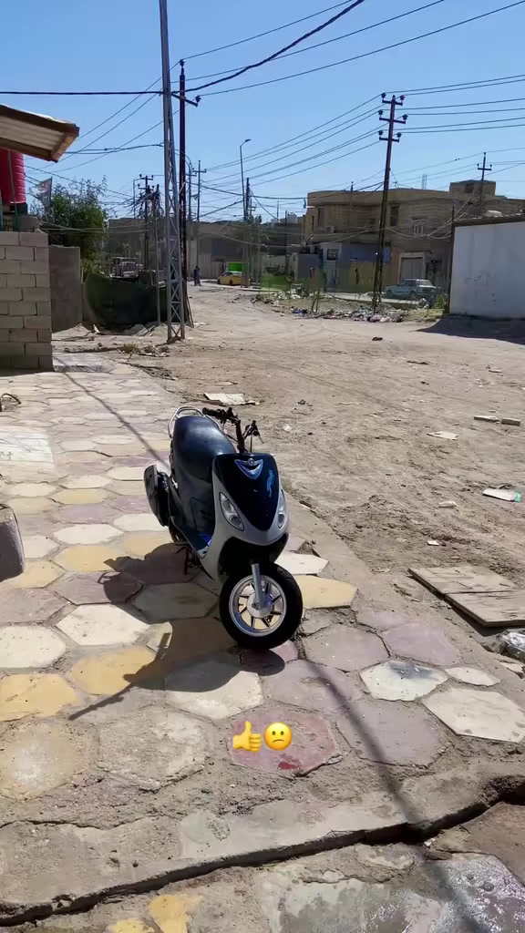 دراجه للبيع سويت بيه حادث وتركته سبوعين هاذه حادثه دراجه شغاله يرادله ترتيب 55 كلشي شغال بيه أبيع حربيه عله وضعه ب350وبيه مجال قفله 300 لا تجي وتسولف هاذه رقمي ***********
