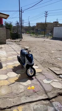 دراجه للبيع سويت بيه حادث وتركته سبوعين هاذه حادثه دراجه شغاله يرادله ...