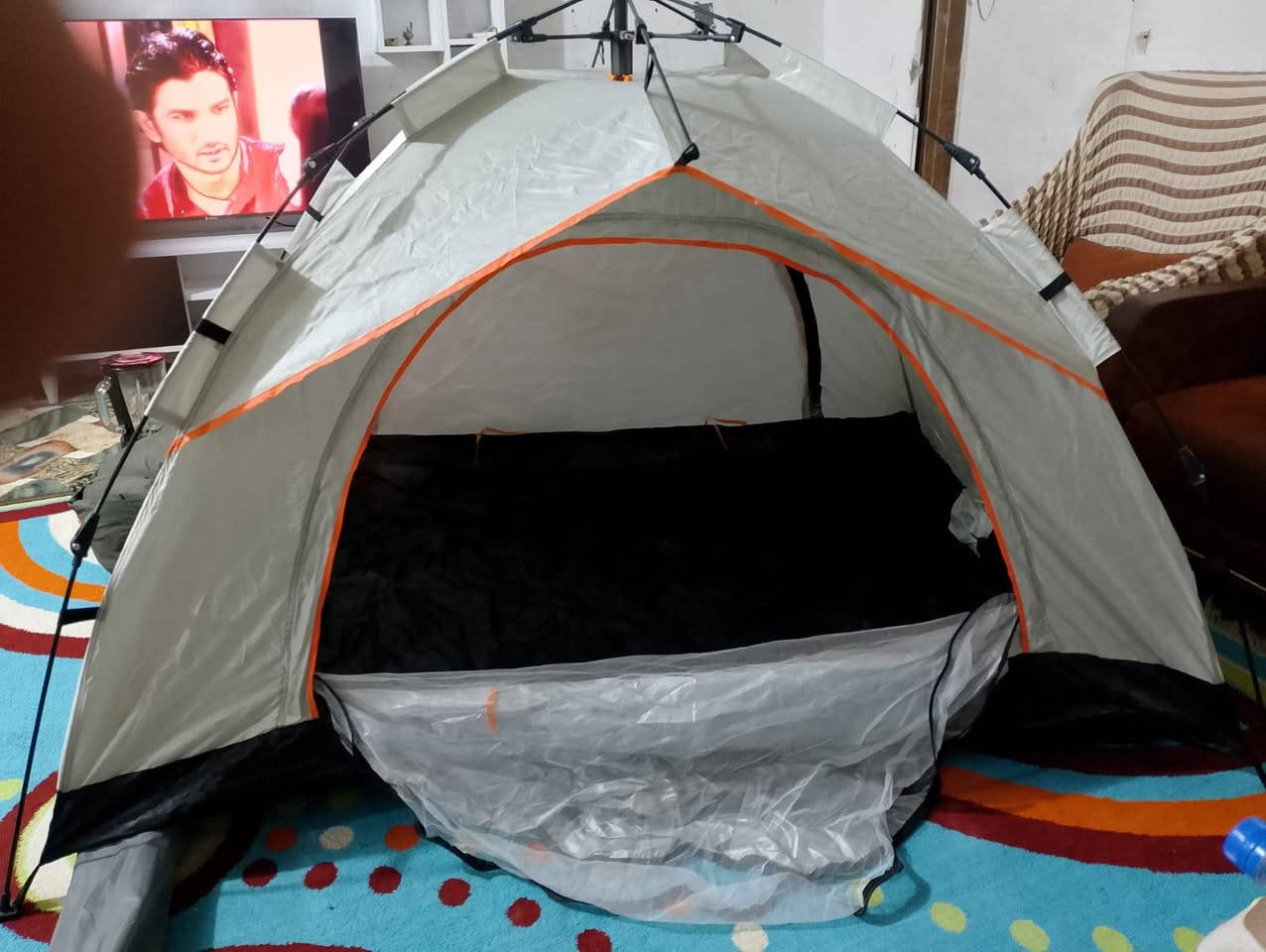 سلام عليكم اخوتي غراض للبيع الخيمه وكراسي عدد اثنين وكرسي ابو الشمسيه وخلاط عصائر وفاره نوع كي 2
***********
