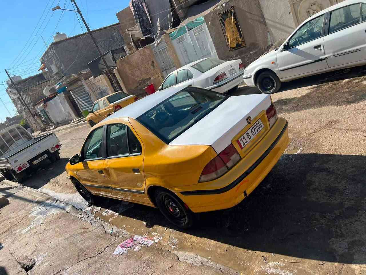 السلام عليكم سمند موديل 12سياره نضيفه صدر امامي خلفي جديد تخم تاير كهربايات كلهه شغاله تبريد ثلج بيهه يم البكلايت اليمن ضربه بس مو قويه السياره صفاحه موس غرفتهه جديده رقم انجليزي مصفره هيه و غرامات مكان السياره الحسينيه مال الراشديه رقم الهاتف الاستفسار *********** السعر 32
