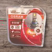 اوسرام 850W  اصلي ضمان سنه متوفر لجميع السيارات الحديثة متوفر ابيض زنو...