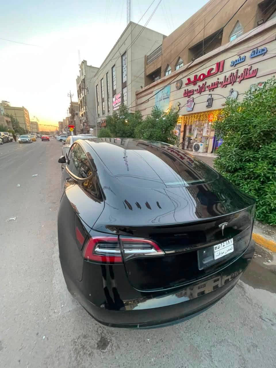 من رخصه الادمن تسلا مودل 3 singl motor
ممشه 14 ميل السعر 12 الف دولار مكانبي بغداد الاسكان شارع مستشفى الطفل رقمي ***********
