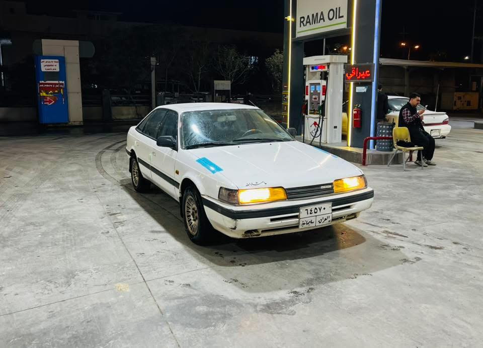 مازدا 1990 كفاله عامه 💯
محرك 8 بخ المرغوب اقتصادي 
صدر امامي خلفي جديد + بطاريه جديد 
گير و محرك و كهربائيات كلها بشرط 
تدفئة شغال 🔥 تبريد ما يشتغل 
السياره من 2012 لحد الآن يم شخص واحد 
السياره مال جناي برغي نقص مابيها 
رقم سليمانيه بسمي شرط تحويل نفس اليوم
العنوان ~ كلار قضاء سليمانيه 📍
السعر 38 ورقه وبيها مجال 💵💸
الهاتف ***********
