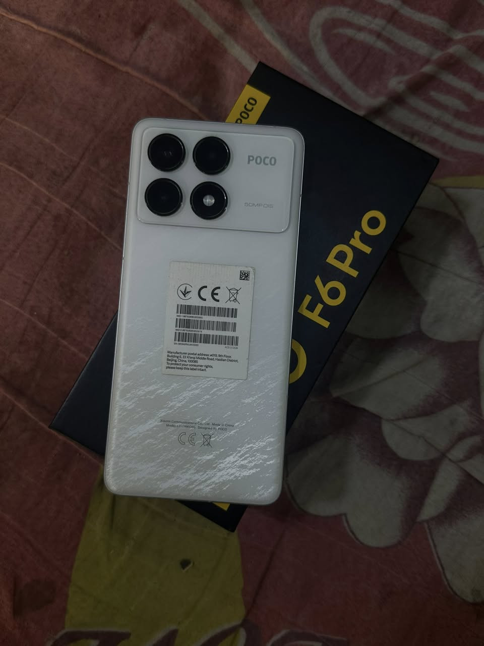 سلام عليكم حبايب قلبي POCO F6 PRO🔥
جهاز مكفول كفاله عامه منل فتح ولشخوط جديد فول جهاز ✅

ذاكره قويه جدا ومميزه 🤩 512 🦈 عشوائيه 12+12 🚀 

فئه قويه جدا الي هيه F ومعروفه أقوى فئه بلبوكو ميحتاج شرح عنها جميع الألعاب 120 فريم 🚀🔥 سلاسه شاشه عالم ثاني بتردد 120 هرتز يعني أنسى شي اسمه تعليك الصوت مالته سبيكر 300 صوته يعني مشغل ديجي مو مبايل 🤩 تليفون وكع من ايدي ونكسر حساسه كسور بسيطه وناعمه وممئثره على نهائياً مكاني النجف الأشرف رقم تليفوني ***********
