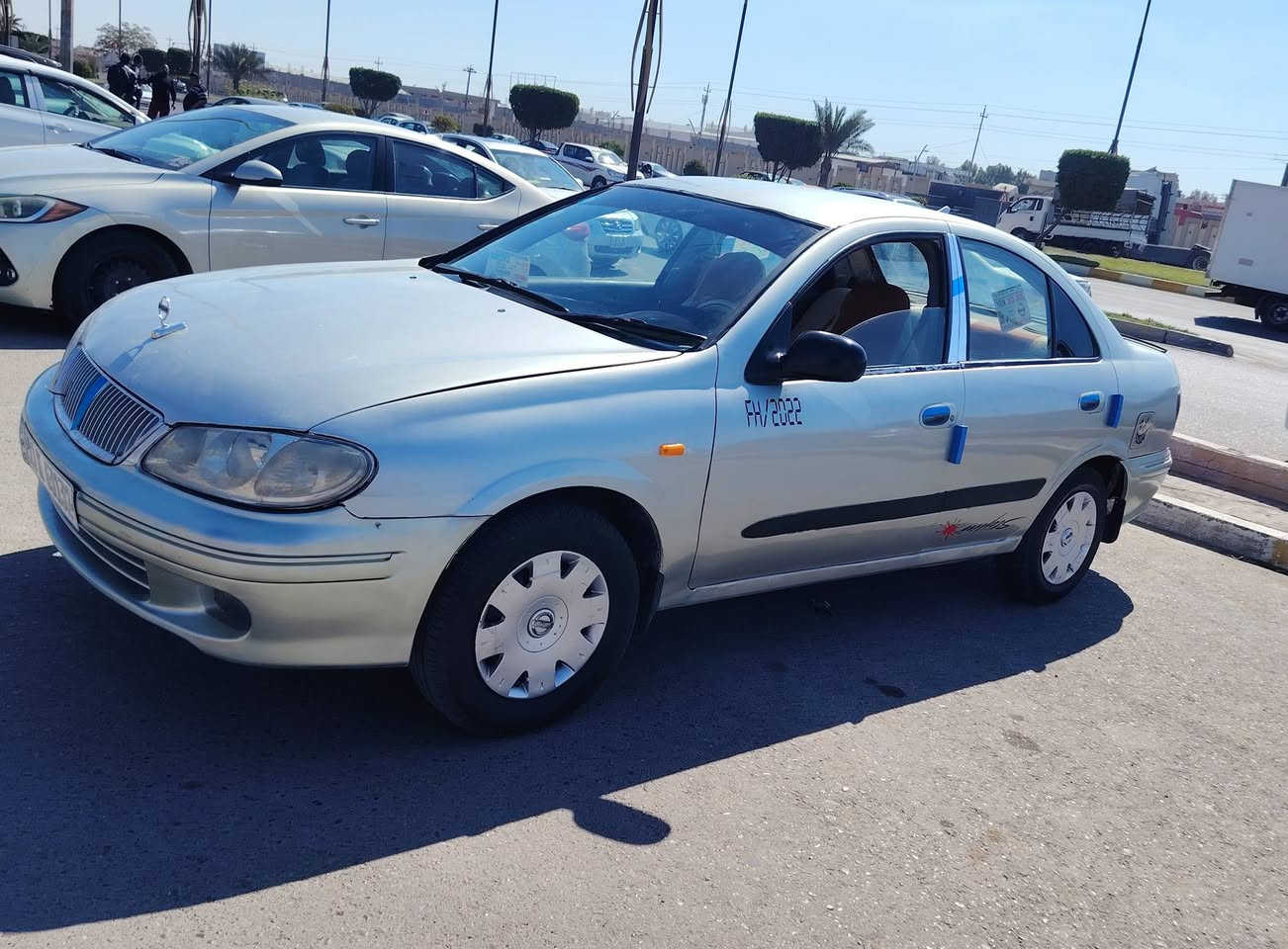 سني ياباني موديل ٢٠٠٠ رقم بغداد انكليزي
 كير أوتو مكينه وكير وتخم تاير مكفولات
صبغ عام  تبريد منضومه كامله بس ماعرف شبي
 وباقي التفاصيل اتصل السعر ٥٢دبيها مجال
مكان اسياره ابو غريب خان ضاري ***********
