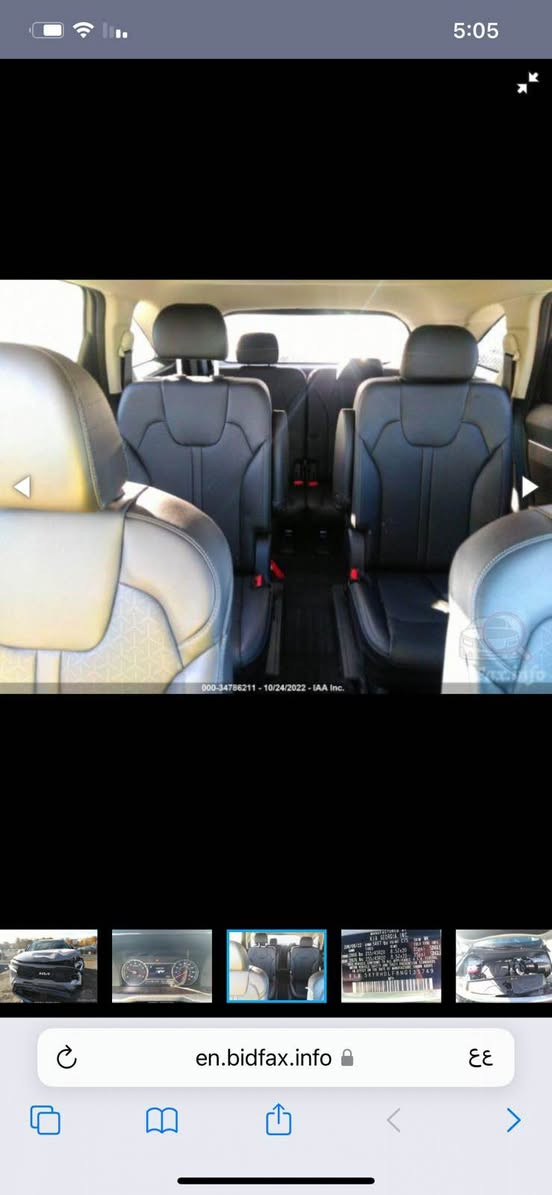 كيا سورنتو ٢٠٢٢
فئه Xline اعلى مواصفات
ماشيه ٣٥ الف 
٧ راكب vip
فتحه بانوراما 
كراسي كهرباء 
كراسي تدفئه تبريد 
ويل ٢٠ 
صندوك كهرباء 
سايد بريك كهرباء
تحكمات ستيرن 
حساس امامي خلفي 
كامره دواره 
مواصفات xline معروفه 
السعر ب ٣١٠ يعني ٣ شدات و ١٠
للاتصال *********** بغداد, العراق
