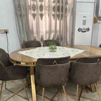 ميز طاعم لبييع مع ٦كراسي بغداد هاتف 07710044204