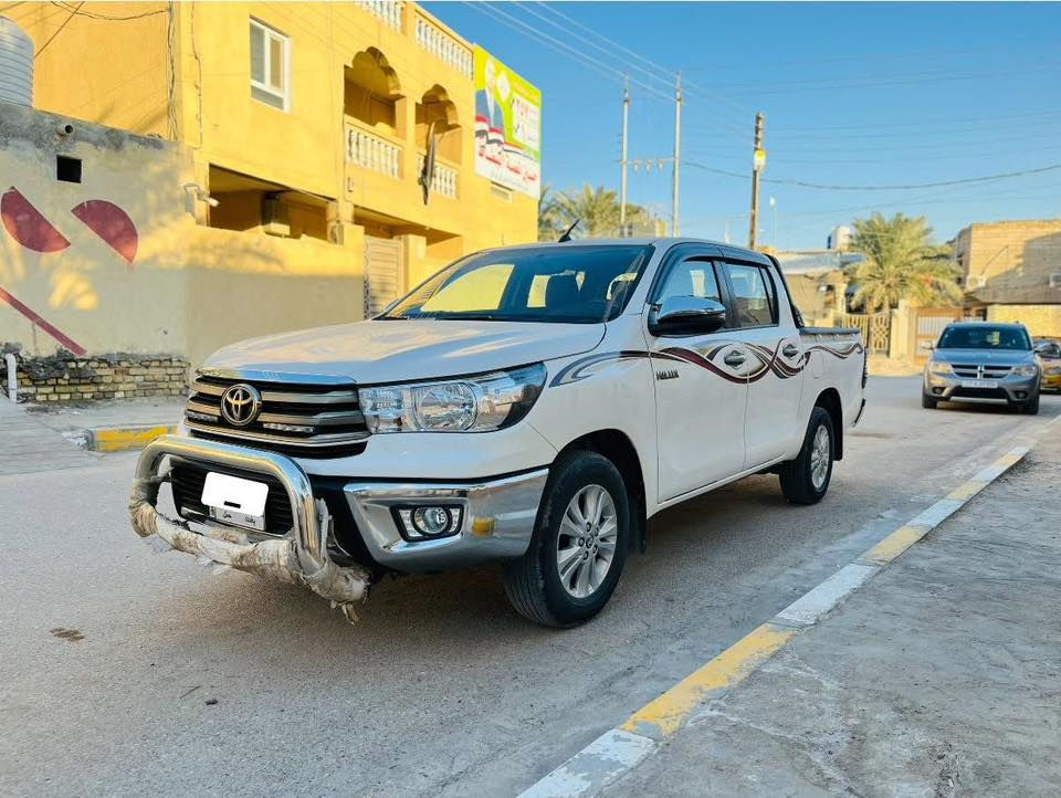 السلام عليكم
تويوتا هايلوكس 2024 كويتي الساير للبيع السياره فول مواصفات ماشيه 16 الف اوتوماتيك مذهب سنويتها للـ 2029 مكفوله كفاله عامه مواصفاتها
✅ رقم بغداد المرغوب
✅ تحكمات ستيرن جهتين
✅ شاشه بلوتوث وابل كاربلاي
✅ تبريد لمس بيانو
✅ قطعتين تبريد
✅ 6 سماعات
✅ كشنات وارضيه مدوشمات درجه اولى+شكو شي بداخل السياره مغلف
✅ مذهبه اصل
✅ خمسه ويل كب
✅ تايرات جدد شرط مال الشركه 
✅ كامره خلفيه
✅ حساسات خلفيه
وبعد بيها هواي مواصفات السعر خاص وتفاصيل اكثر 
***********
مكاني ناصريه سوق الشيوخ
