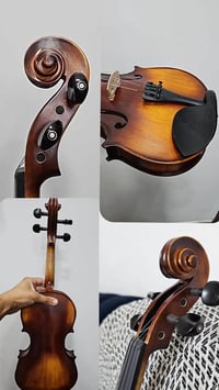 آلة كمان إحترافية (الصوت مرفق بالفيديو) تخفيض لأسعار الكمان ذو الجودة ...