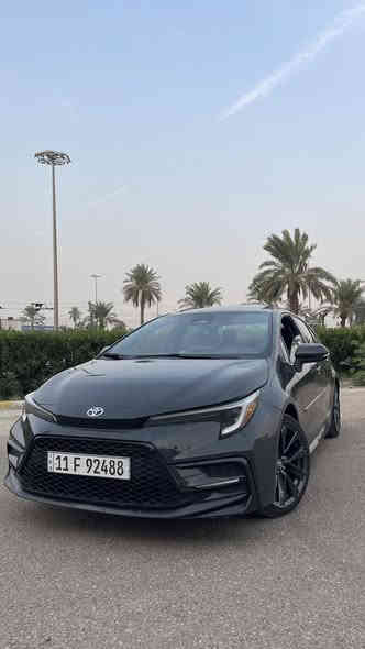 سلام عليكم 
❗️ للبيع فقط ❗️
السيارة دخول جديد اني المستورد تصليح على ايدي شغل مضبوط مال جناي رقم بغداد باسمي  
⭕️ تيوتا كورلا 2024 هايبرد ( بانزين + كهرباء ) Awd 
الفئة se نايت شيد فول لون اسمنتي الجديد و المواصفات : 
بصمة 
فتحة 
شاشة كبيرة 
داخل لونين ابيض واسود  
حساسات 
رادار امامي
رادار جانبي
كامرة تحديد مسار
كروز سرعة 
لايت امامي ليد + عدسة 
شاحن وايرليس
اوتو هولد 
سايد بريك بصمة
كامرة خلفية 
3 وضعيات قيادة 
كار بلي 
اشاير بالمري
 ويل 18 
كشنات مخمل
تخم تاير جديد
البطارية بحالة الوكالة 
الصدر امامي خلفي بحالة الوكالة 
ماشية 30 الف 
⭕️ الحادث : 
باب خلفي وهلال الجاملغ الخلفي 
صبغ الباب ونص الجاملغ 
ايرباك بردة وكشن راجع سستم 
 السعر وصور الحادث تفضل خاص او اتصل 
*********** 
العنوان بغداد - الامين الثانية
