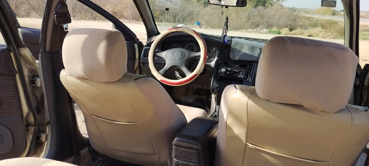 سلام وعليكم تيوتا كارينه مديل 1998 مكينه كير كفاله تخم تاير حداديه 70 %  مصبوغه عام. مع ضربه بل الجنطه. وتجي تفحص رقم بغداد دولي بسمي امداور بل النجف السعر 48 وبيها مجال رقم *********** العنوان نجف مشخاب،
