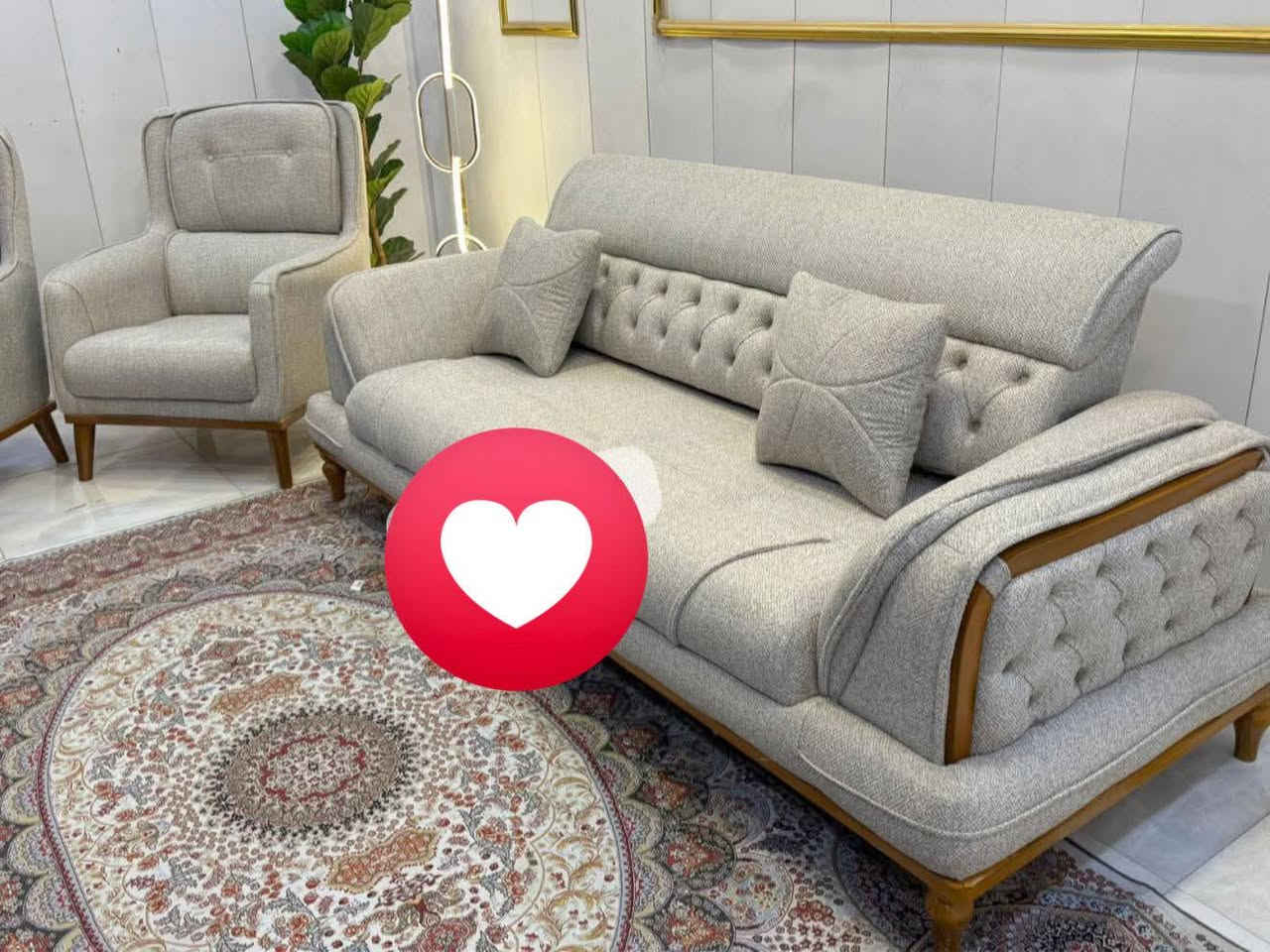 طخم مودرن مستورد 
تصميم الاول ٣+٣+٢+١+١
تصميم الثاني ٣+٣+١+١+١+١
مجموع ١٠مقاعد كل موديل 
خشب چام روسي 
قاعده كاندس مطاط
اسفنج ضغط عالي
قماش درجة اولى
المنشاء الايراني اصلي
عنوان  //ديالى الخالص هبهب 
للحجز والاستفسار مراسلة الصفحة أو واتساب،
***********
يوجد لدينا توصيل 🚚 للمحافظات
