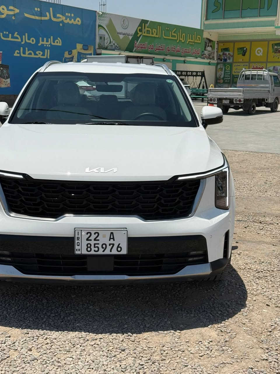 السلام عليكم
سورنتو 2025
رقم اربيل 
كفاله عامه 
ماشيه 3 الاف 
فول مواصفات عدا. البنراما 
ماكني واسط الصويره 
***********
