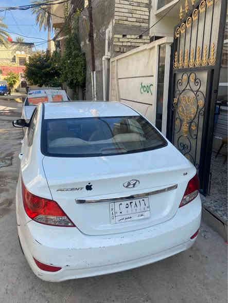 اكسنت خليجي موديل ٢٠١٤ 
١٧٠ كم
مكفولة كير محرك او تبديل اي قطعة 
بغداد الكاظمية
*********** Colombo
