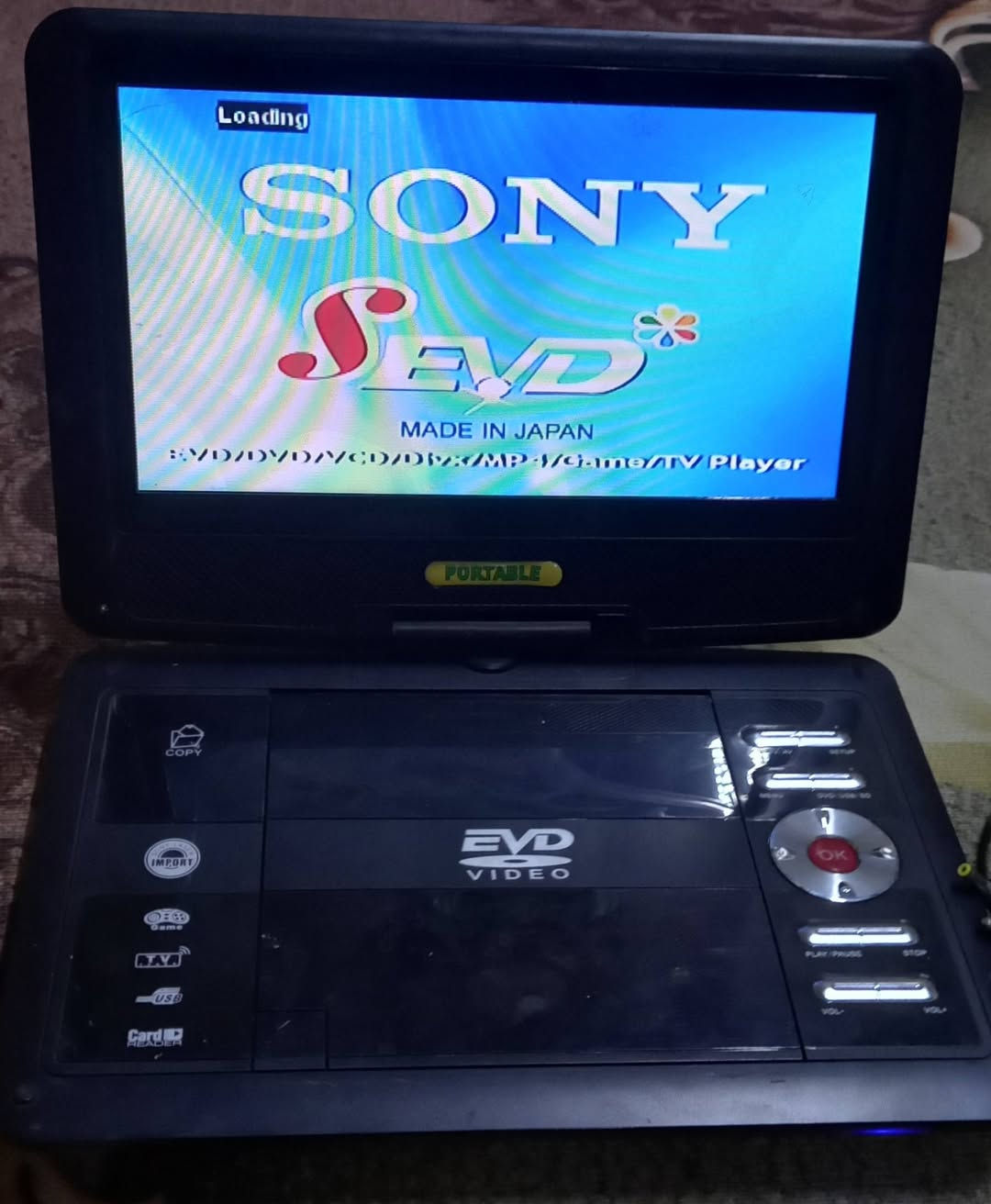 بلي تو نقص فلاش/ديفيدي شغال ياباني 
بلي تو سلم مهكر نقص فلاش فقط
ديفيدي شغال AV وتليفزون واقراص 
٥٠ الف مع التوصيل


**إذا كنت صاحب هذا الإعلان وتريد حذفه لأي سبب، رجاءا أرسل رسالة إلى الدعم الفني**