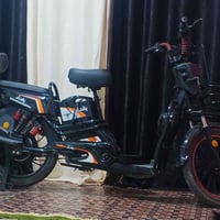 دراجة شحن • ٥ بطاريات • جديدة