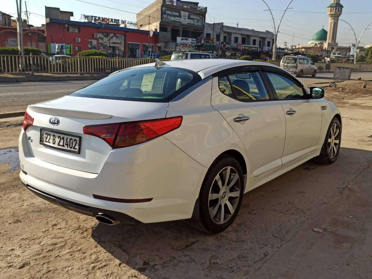 كيا اوبتما K5
موديل 2012 كوري 
رقم اربيل الدولي
شرط التحويل والوكالة
موصفات نص فول
 محرك 20 دوش
محرك وكير شرط

سياره ضررها 
جاملق يسار بخ 
باب يسار بي صبغ ومعجون 
 وربع البوند صبغ ومعجون 
وداير جاملق الخلفي صبغ ومعجون 
بدون دواخل 
السونار ويا الصور 
 
السعر ( 105$ )

وتساب ***********
           ***********
