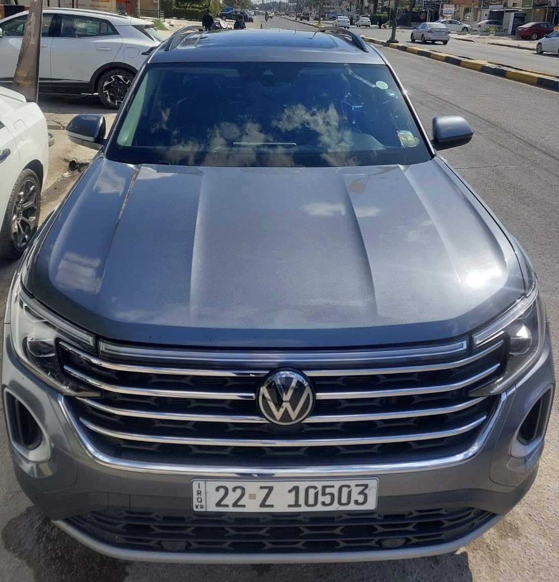 فولكس واكن اطلس 2024 وارد امريكي 
فول مواصفات بنوراما داخل صاج
كشنات جلد شاشه چبيره كامره خلفيه
ماشيه 70 الف محرك 2500 تيربو 
تخم تاير جديد رقم اربيل مكانها بغداد
7 راكب فور ويل ويل 20
كراسي كهرباء مع تبريد وتدفئة
تشغيل بصمه اربع بصمات مع بصمة يدات ابواب
رادارات أمامية + خلفية + جانبيه
مثبت سرعة راداري
نظام تحذير النقطة العمياء
لايتات LED أمامية وخلفية
بردات جانبية 
صندوق خلفي كهرباء
تحكم ستيرن كامل 
وبعد هواي مواصفات 
السعر  275 وبيها مجال .. اني مكلف بالنشر
للأستفسار ‭0770 558 3558‬
