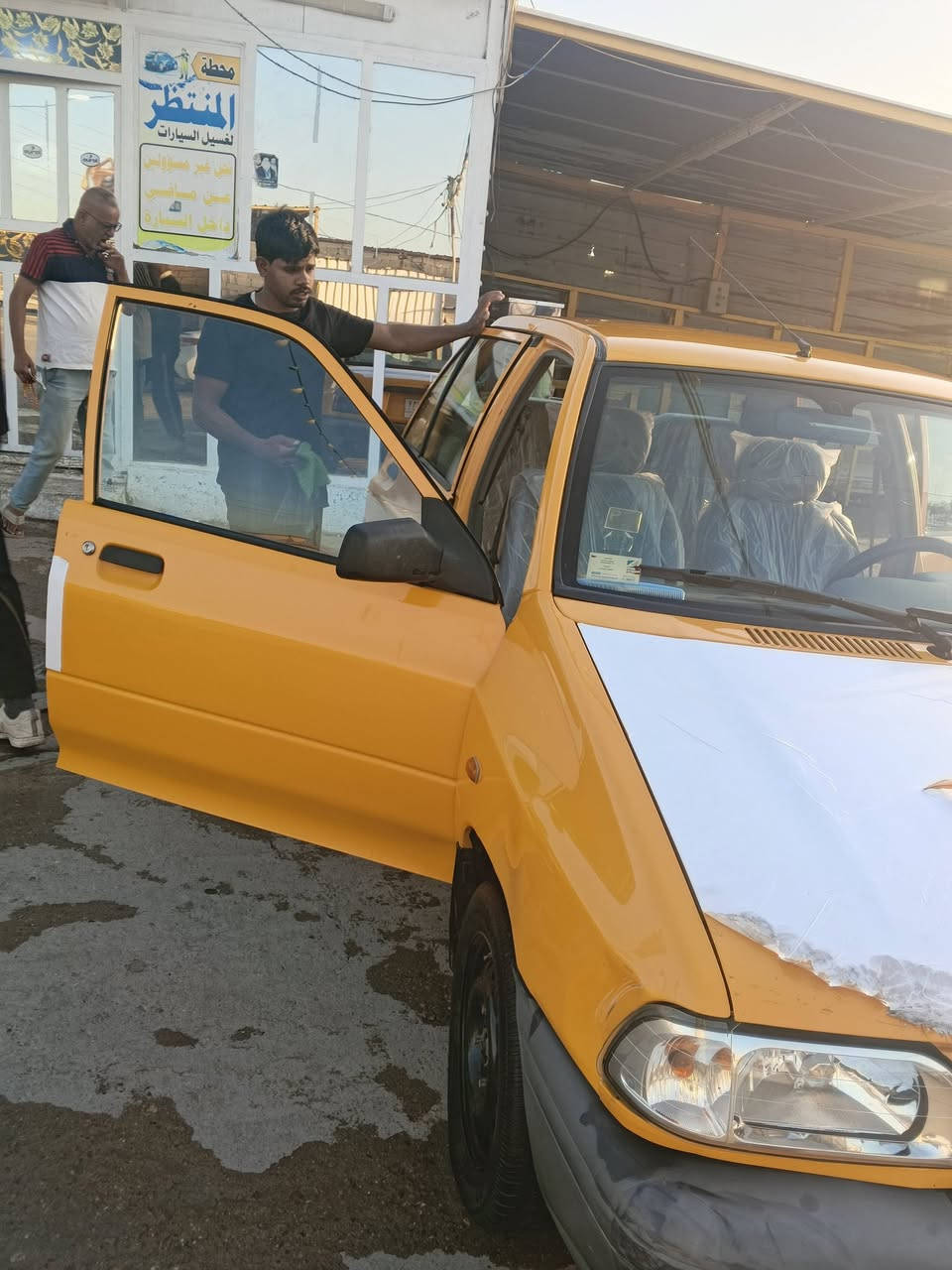 سايباا ١٨ كفاله عامه من الصبغ والمعجون عدا طخه بل جاملغ جه  سايق مامعمره ترجع بارد تبريد شغال سياره خير من الله مامشتغله تكسي سياره مال بيت تحويل ثاني يوم للاستفسار الاتصال ***********
