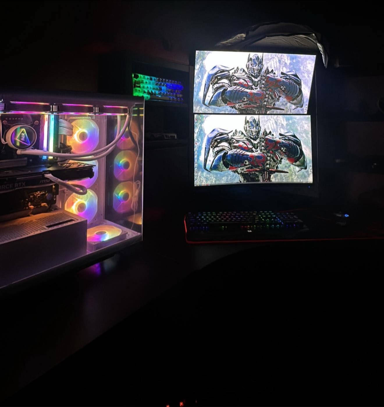 🔥 PC Gaming / Workstation High-End للبيع 🔥
✅ CPU: Intel Core i7-14700K
✅ GPU: MSI GeForce RTX 4070 SUPER Ventus 3X 12GB
✅ Motherboard: Gigabyte Z790 AORUS ELITE AX
✅ RAM: 32GB DDR5
✅ Storage: 1TB NVMe SSD
✅ Cooling: XPG LEVANTE X 360 ARGB Liquid Cooler
✅ Power Supply: MSI MAG A850GL PCIe 5.1 850W 80+ Gold
✅ Wi-Fi & Bluetooth مدمج

🎮 يشغل جميع الألعاب الحديثة على أعلى الإعدادات.
🎬 مناسب للمونتاج، التصميم، البرمجة، والرندر الثقيل.
⚡ أداء قوي جداً مع أحدث التقنيات ودعم PCIe 5.0 و DDR5.

📍 الجهاز نظيف جداً وجاهز للتجربة 
العنوان:بابل حله شارع اربعين مركز احمد الصيني قرب لحوم ابو ضي
رقم الهاتف :***********

