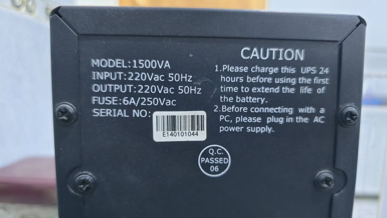 السلام عليكم....4 UPS للبيع واريد اعرف اسعارهن أيضا والتفاصيل مذكور...علما كلهن يحتاجن تبديل بطارية مكاني النجف الاشرف


**إذا كنت صاحب هذا الإعلان وتريد حذفه لأي سبب، رجاءا أرسل رسالة إلى الدعم الفني**