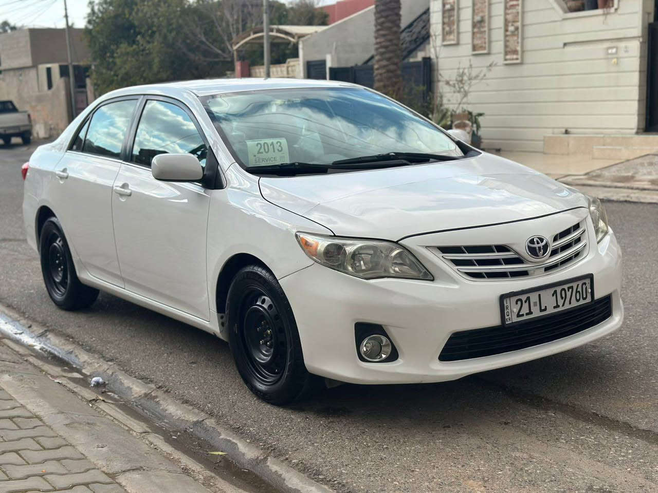 كورلا2013 كندي
سيارة حلوة بدون صبغ بدون ضربة
ربع بونيت وصندوق صبغة كايم
سيارة ماشي 180
كيروالمحرك مامفتوح بدون عيب 
سيارة بدون مصاريف
تخم الصدر جديد✅ تبريد❄️
تخم تاير جديد
الرقم و السنوية جديد 2027
كوبون البنزين موجود🎫
والسعر132 وبي مجال
سيارة شرط تحويل
مكاني كركوك شراي يخابر *********** كركوك, العراق
