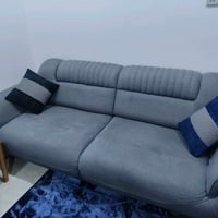 طقم جلوس عصري • ١٠ مقاعد • مقاعد تتحول لسرير