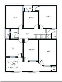 نقدم تصاميم معمارية كاملة: 2D - 3D - واجهات - كهرباء - صرف صحي  📲 تواص...