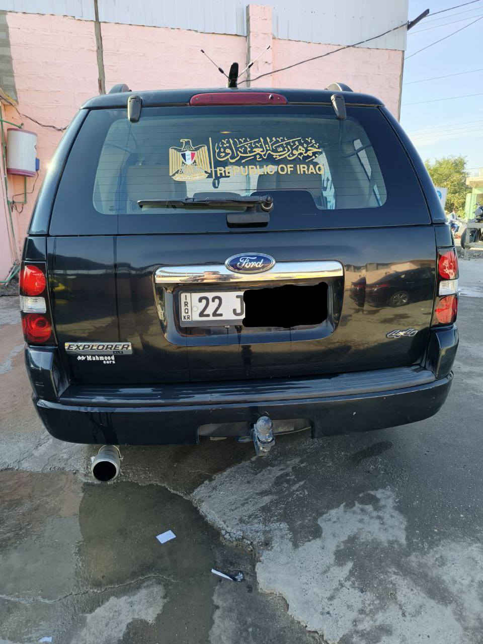 السلام عليكم
فورد اكسبلور 2009 خليجي 
السياره مكفوله فقط البنيد بي رش
كامرات عد2 
شاشه
تبريد 4 قطع
دبل فيتبم
7 راكب
فور ويل 
السياره ماشيه 170 فقط
رقم اربيل مميز
كلشي بيها شغال 
كامله مال جناي
السعر 105

رقم ‏‪***********‬‏
