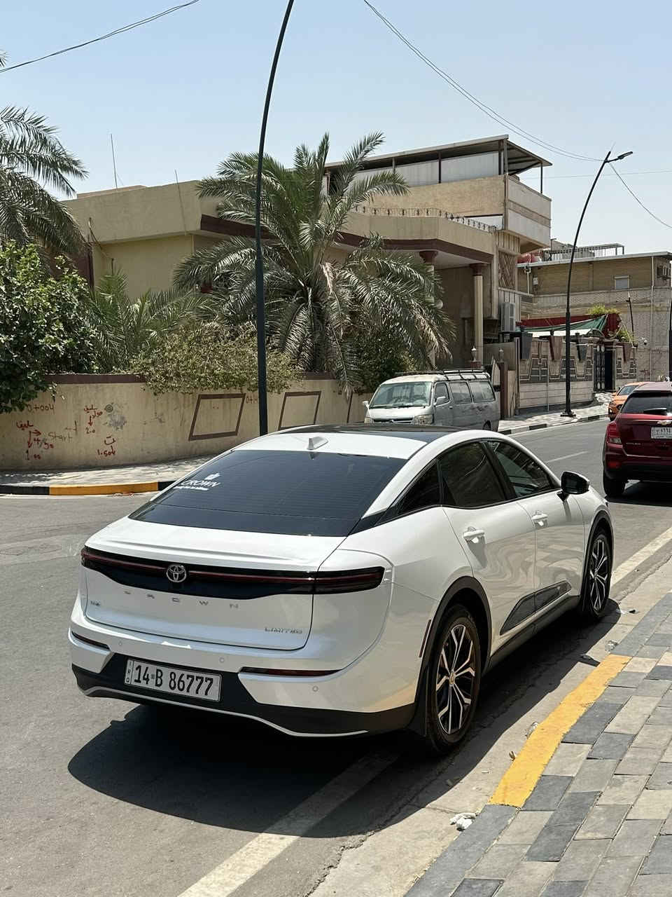 كراون 2023 Limited!

وارد امريكي ضرر بسيط وموضح بلصور 

مواصفات 1/1 بانوراما 

محرك 2500 هايبرد

السيارة ب اسمي رقم مميز 

فول مواصفات لمتد

‎ ماشية 11 الف كيلو

سقف بانوراما

‎لايت 4 عدسات

‎شاشة كبيرة + كيجات ديجتال

‎سستم صوت JBL + دمام خلفي

‎5 كاميرات 360 درجة

‎رادار  امامي + مانع تصادم + تحدي مسار

‎رادار خلفي + مانع تصادم خلفي

‎رادار جوانب + نقطه عمياء

‎بردة كهرباء

‎تحكم مقاعد امامي كهربائي

‎تحكم مقاعد خلفي كهرباء

‎مقاعد جلد اسود ملكي  + تبريد كشنات

‎شاحن وايرلس

‎ميموري كشنات

‎ويل 19 إنش 🛞

‎فول منافذ TPC + كار بلي 🔋

‎ باقي مواصفات الكراون معروفه

السعر :325$

***********
