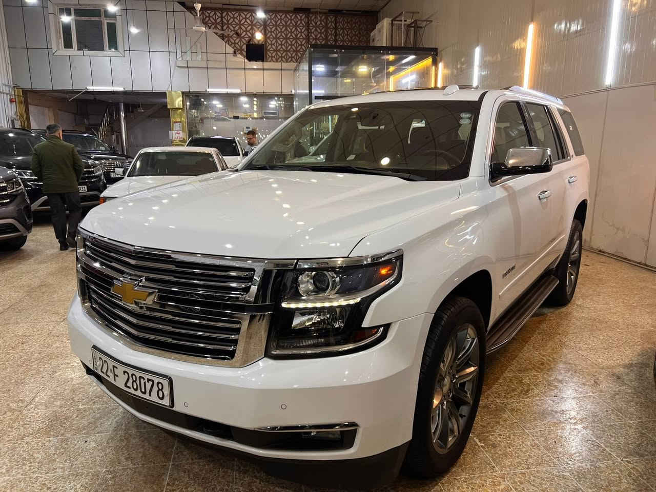 تاهو ٢٠١٥ خليجيه وكالة المنصورltz مكفوله كفاله عامه من الزلغ والرصعه والصبغ والتبديل السياره بدي ودواخل ع حالة الوكاله جديده بمعنى الكلمه بدون زلوغ بدون خدوش كفاله عامه للاخير حتى الدعاميات مكينه وكير بالشرط رقم اربيل باسمي هزه جديده سنويه مجدده لل ٢٠٣١ السعر ٣٦٠مكان السياره اربيل
للاستفسار ***********
