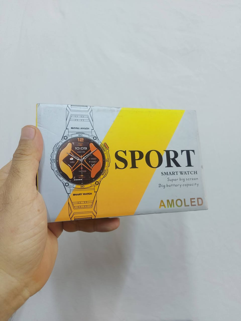 ساعة سبورت معروف هذا الموديل فول مواصفات شاشة كبيرة اموليد حقيقي بطارية جبيرة لايت اتصال فول اشعارات الحجز خاص


**إذا كنت صاحب هذا الإعلان وتريد حذفه لأي سبب، رجاءا أرسل رسالة إلى الدعم الفني**