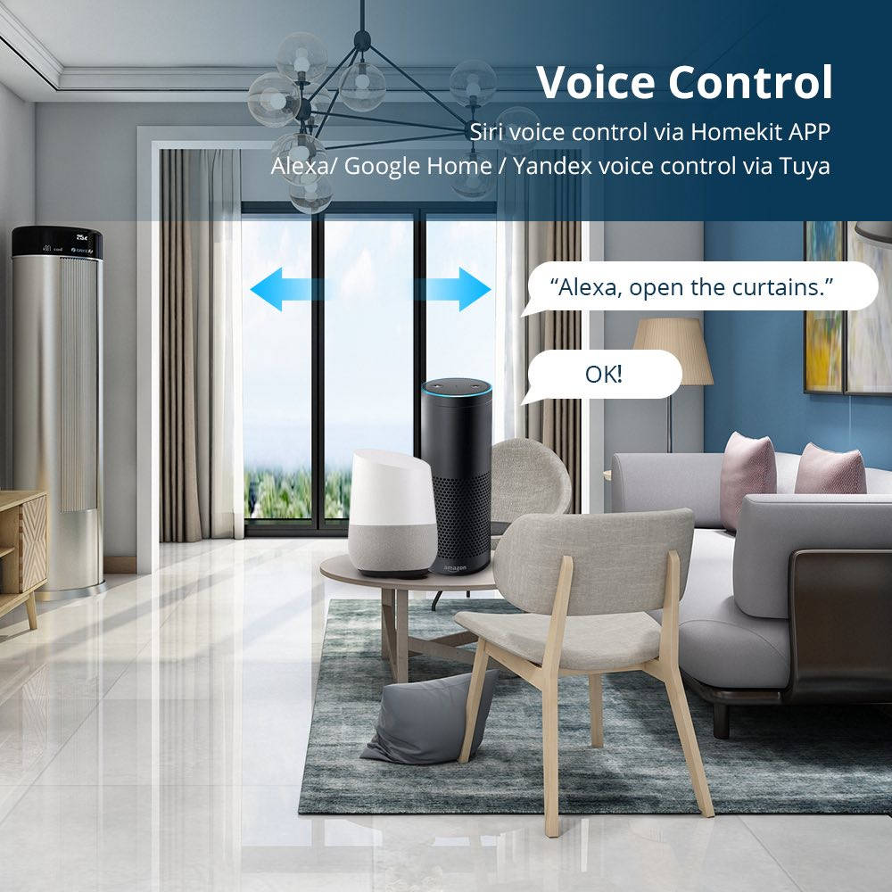 محرك ستارة ذكي من نوع Zemismart.التحكم الذكي: يعمل مع أنظمة المنازل الذكية مثل Tuya و Alexa و Google Assistant لفتح وإغلاق الستائر عن بعد.التوافق: يمكن أن يعمل مع مسارات الستائر المستقيمة أو المنحنية، ويتم التحكم به عبر تطبيقات الهاتف الذكي.المميزات: يتيح ميزات أمان متعددة، ويمكن أن يدعم جداول زمنية محددة أو مؤقتات تنازلية للستائر.

اول تم ٣٠ الف وشايف خيرها


**إذا كنت صاحب هذا الإعلان وتريد حذفه لأي سبب، رجاءا أرسل رسالة إلى الدعم الفني**