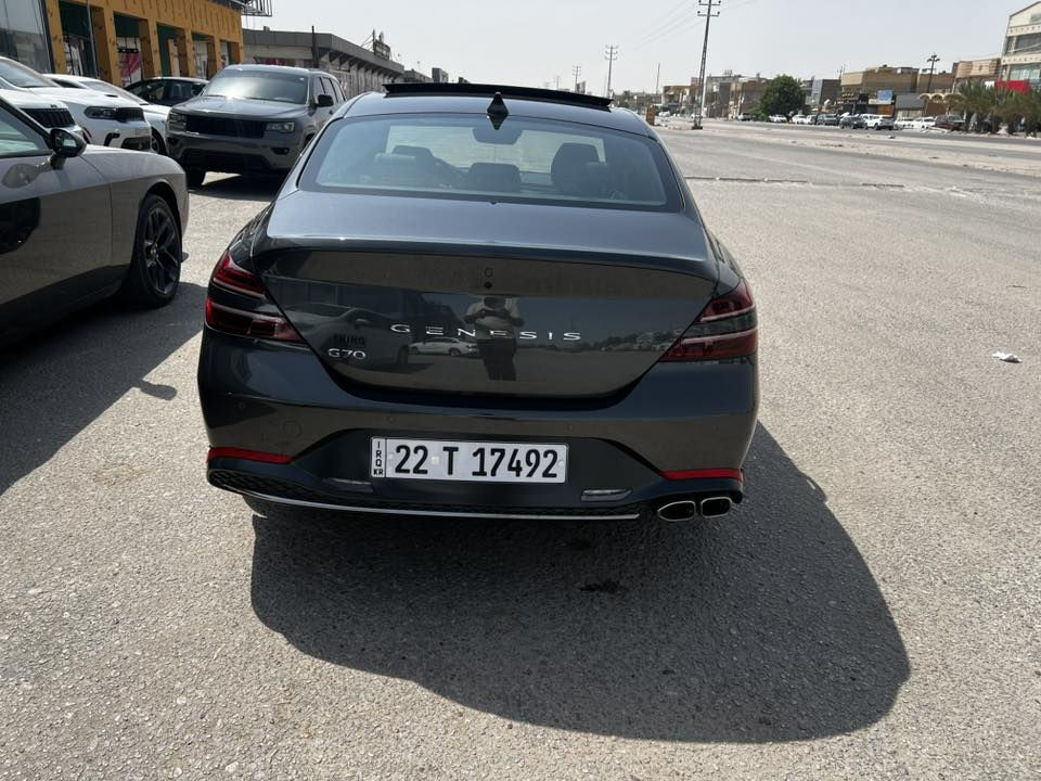 سلام عليكم جينيسس 70 البيع موديل 2023 حادث فقط دعاميه   باقي مكفول شرط الفحص محرك 4 تون تيربو عداد المسافه 1000زيرو رقم شمالي سياره اجنن ***********
