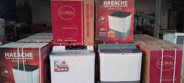 🔥🔥#عرض خاص
  #وفرنالكم كميه من  غسالات  
هيتاشي 38 كيلو سعر (165 الف )
  كوال 30 كيلو سعر  (170 الف )
🏢مكانه (بغداد الحسينيه -شارع الحشد ) للاستفسار علئ وتساب (***********)‏‪‏‪
