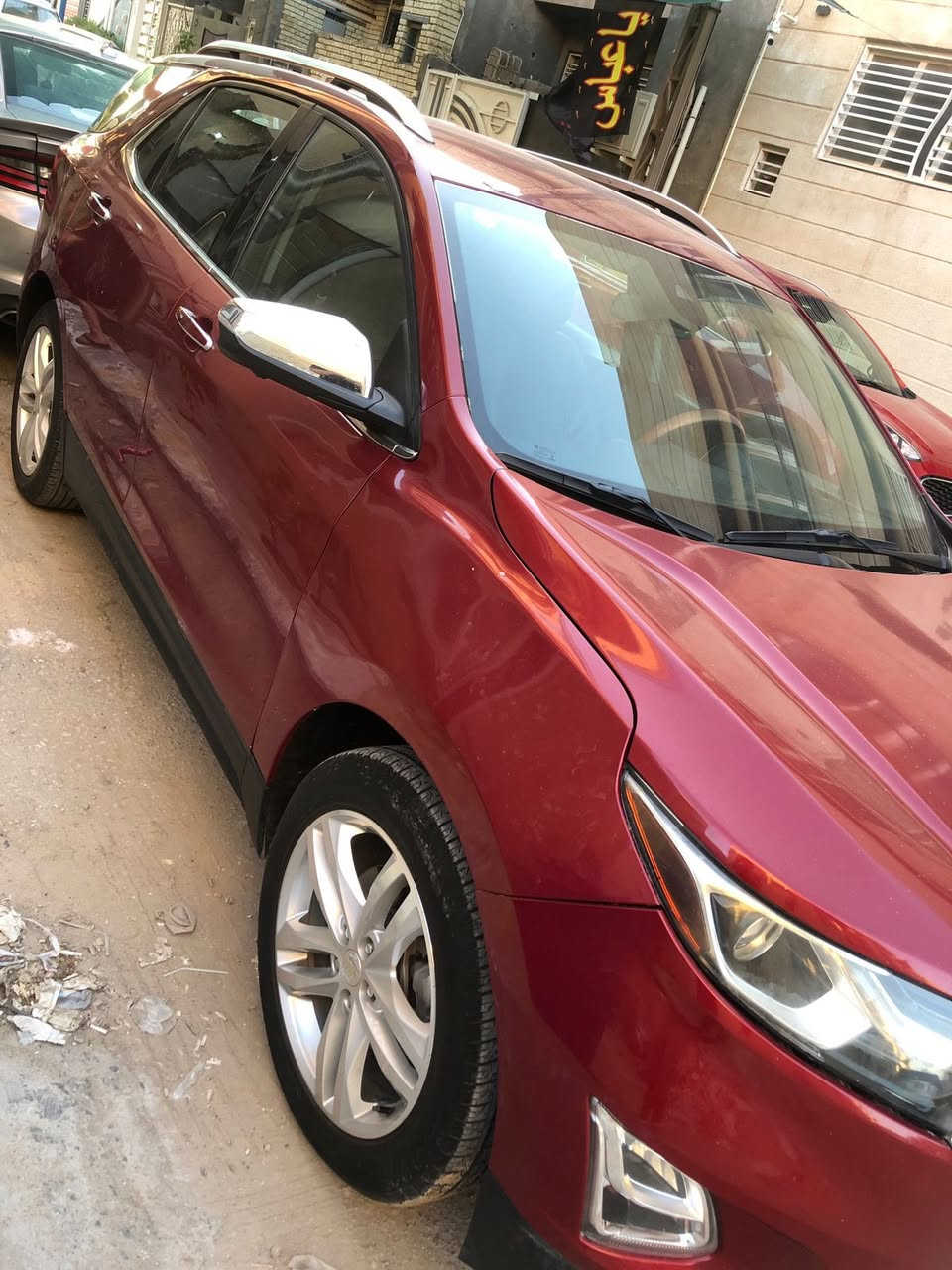 سلام عليكم …شوفرليت اكوينكس موديل 2019..

فئه برايمر ✔️موصفات سياره ..

محرك 2000 تيربو  AWD فورويل كير 9 نمر رادار امامي مثبت سرعه محدد مسار بريك ذاتي 

تحذير على جامه الاماميه رجاج الكشن بلتحذير 

تدفئه ستيرن كامرات 360 درجه رادار جانبي ..

نقطه عمياء تعتيم مرايه سياق ولمرايه الوسطيه

ذاكره ميمري للمرايت داخل سياره ..

كشنات جلد كشن  سايق خزن ميموري 

تدفئه تبريد اماميات خلفي تدفئه 

قطعتين تبريد تحكم تبريد بيانو 

جنطه خلفيه كهرباء شفط 

حساسات خلفيه  تشغيل عن بعد ..

مكان سياره كربلاء 
السعر 135 وبيها مجال  

الاستفسار 
***********
***********
