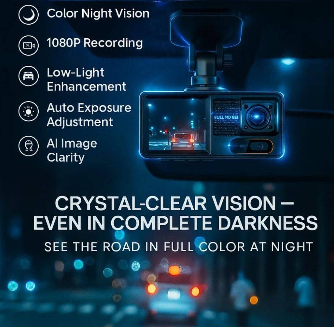داش كام من ماركة العالمية Vehicle BlackBOX DVR تصوير امامي وخلف وداخل سيارة بدقة واضحه جذا 

رؤية ليلية، تسجيل مستمر، وحساس طوارئ يحفظ
الفيديو تلقائيا وقت الحوادث
#markaip3
زاوية واسعة 170 حتى تشوف الطريق بشكل أوضح .

سعر 35 الف توصيل 3 الف دينار فقط من ضمان 6 اشهر
للتواصل خاص


**إذا كنت صاحب هذا الإعلان وتريد حذفه لأي سبب، رجاءا أرسل رسالة إلى الدعم الفني**
