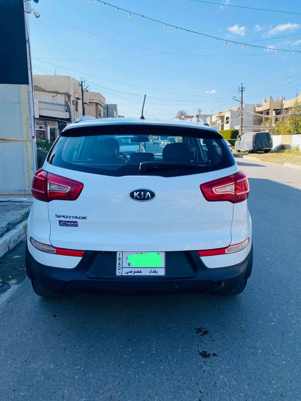السلام عليكم سبورتج 2013  خليجي رقم بغداد السياره مكفوله كفاله عامه لا صبغ لا تبديل  حته الدعاميات بلاديه جاهزه من كلشي ماشيه 100 حقيقي  وكاله القزاز مكاني بغداد للاستفسار *********** السعر 149

