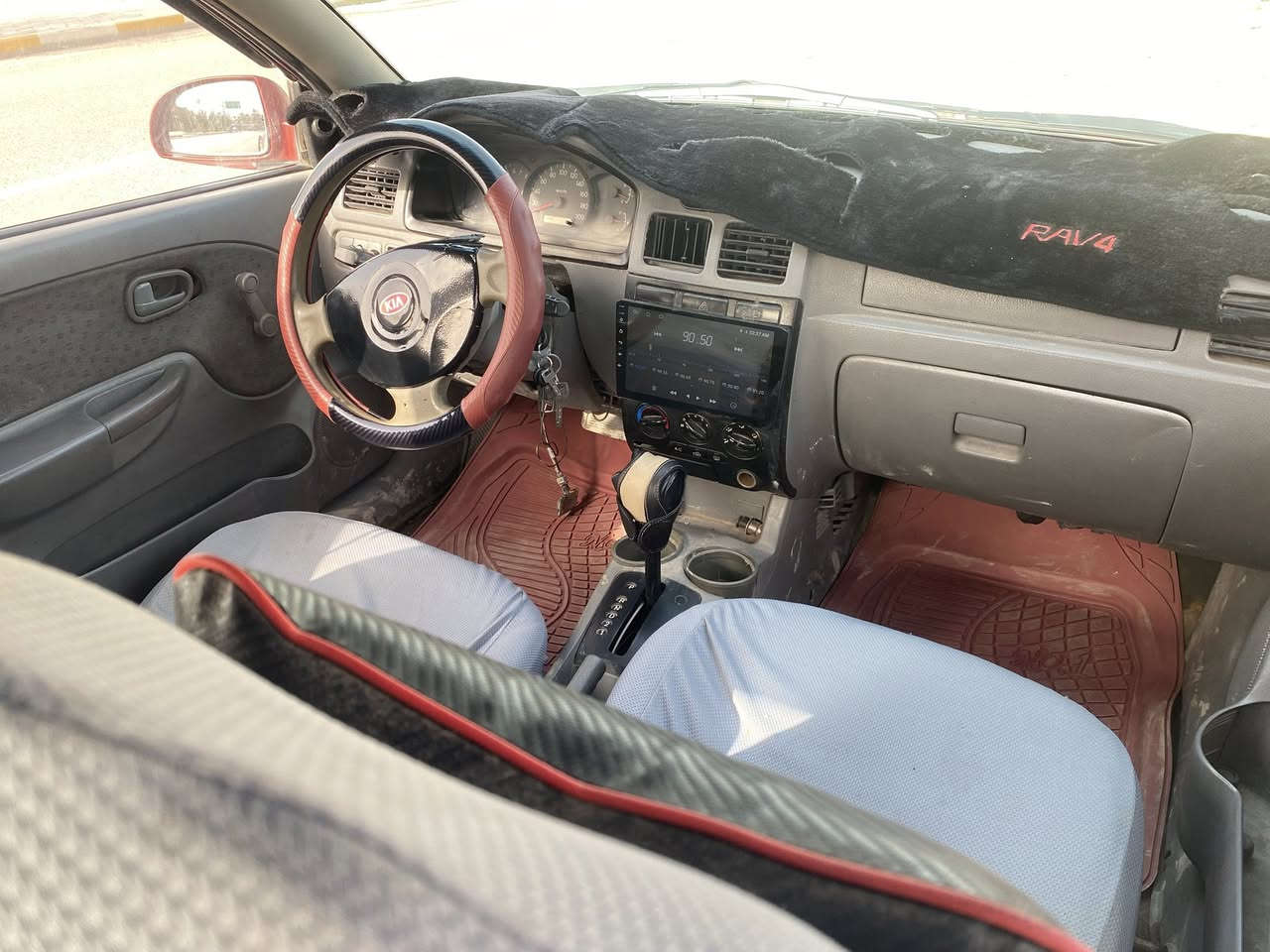 كيا ريو 2003 اوتماتيك سعر ٣٨ كير محرك شرط فحص كهربائيات شغاله ***********
